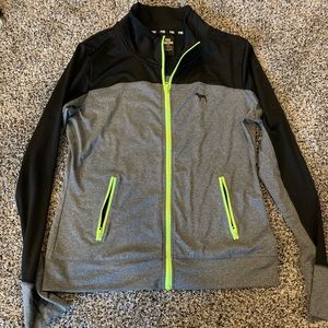 Victori Secret PINK neon zip up top